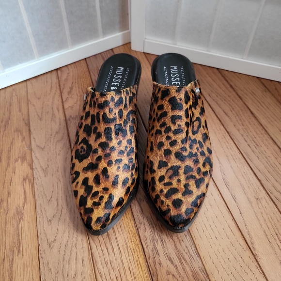 Musse & Cloud Leopard Print Slip-On Boho Shoes NWOT Sz 10 - Picture 2 of 10